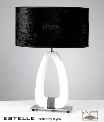 Estelle Table Lamps Diyas Home Contemporary Table Lamps Estelle Table Lamps Diyas Home Contemporary Table Lamps